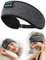 Sleep Headphones Sports Headband, Adjustable Wireless Headband Headphones, Long Time Play Headphone Band with Built in Speakers Perfect for Sleep,Workout,Running,Yoga,Travel,Insomnia