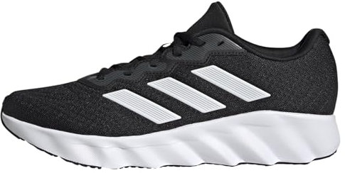 adidas Unisex Switch Move Running Shoes, Carbon Black/Footwear White/Grey SIX, 38 EU