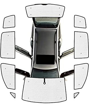 MUMBOD Autofenster Anti-UV-Auto-Vollfensterschattierung Für VW Für Touran MK2 5T 2016-2023 Auto-Sonnenfenster-Visier-Sonnenschutzabdeckungen Zubehör Sonnenblende (Größe : All Sunshades)