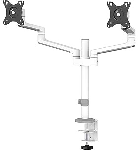 Neomounts by Newstar DS60-425WH2 Flachbildschirm-Tischhalterung 68,6 cm (27) Weiß Tisch/Bank