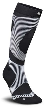 Bauerfeind Women Run Performance Compression Socken Laufbekleidung Kompression Socken Schwarz - 4,5-6 XL, Schwarz , 4,5-6 XL