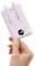 Power Bank Fast Charging PD 22.5W WeeFancy 10000mAh Portable Charger With Built in Cables Small Battery Pack USB C with 3 Outputs ＆ 3 Inputs Mini Powerbank Compatible with iPhone Samsung (Purple)