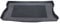 Autoteile Gocht Kofferraummatte Kofferraumwanne für OPEL Corsa C X01 2000-2006