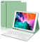 WINCHKING Tastiera per iPad 9 Generazione, Custodia con Tastiera per iPad 9 10.2, Cover Bluetooth Magnetica Staccabile Keyboard per ipad 9/8/7 Generazione 10.2 / Air 3, Verde chiaro