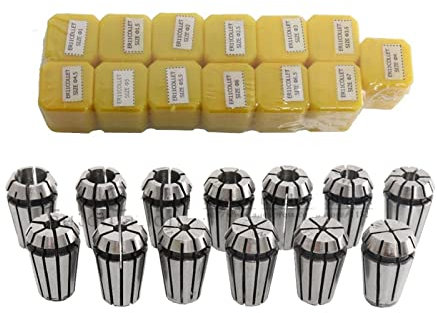 Kits de moteurs de broche CNC 13pcs ER11 Chuck Spring Collet Set for CNC Outil de la machine de gravure et de fraisage for le moteur de la broche Pour fraiseuse de gravure de routeur CNC