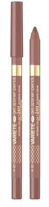 Eveline Cosmetics - Variété, Gel Lipliner Nr. 01, Lipliner Wasserfest, Permanent Lipliner, Lippenkonturenstift Wasserfest Permanent, Long-Lasting Lipliner, Intensiv Pigmentiert