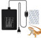 SWAWIS 11W Tappetino Riscaldante Rettili, Termoforo per Rettili Regolabile Temperatura per Tartaruga Serpente Lucertola Geco Ragno Insetto, 0-50 ℃ Tappetino di Terrario (15x20cm)