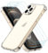 Totill Cover per iPhone 12 Pro Max Gel TPU in Silicone Custodia Ultra Trasparente e 3 × Vetro temperato per iPhone 12 Pro Max, Pellicola Proteggi Schermo case coque Hülle