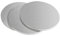 Genérico 10 Piezas 5052 Placa de Aluminio Plancha, 50 * 1mm Redondo Aluminio Chapa de Aluminio Plata Hoja de Aluminio Fino