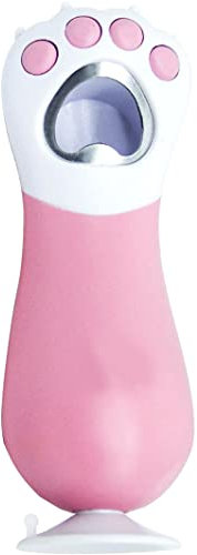 Tire-bouchon à bière en forme de patte de chat, mignon, décapsuleur, tire-bouchon portable pour bouteille de vin, bière, verre, rose, patte de chat, décapsuleur, tire-bouchon, patte de chat, mignon, d