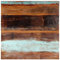 Juroupi Tischplatte Schreibtischplatte Table Top Gartentischplatte Tischplatte Quadratisch 80x80 cm 25-27 mm Altholz Massiv