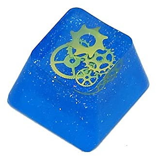 Resin Keycap OEM Mechanical Keyboard For Key Caps For MX Switches Double Layer For Key Blue G