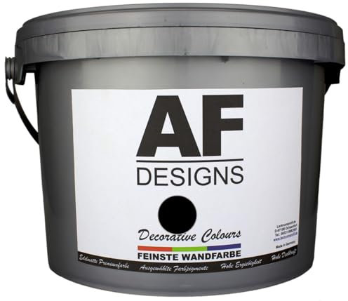 Alex Flittner Designs Wandfarbe Trendfarbe RAL5015 HIMMELBLAU 5 L Innenwandfarbe Dispersionsfarbe
