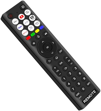 ERF2R38 ERF2R38H Replace Voice Remote Control Compatible with Hisense A7 Series 4K UHD Smart Google TV 43A7N 50A7N 55A7N 65A7N 75A7N 85A7N (2024 Model)