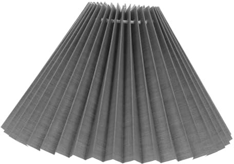 iplusmile Abat-jour Plissé Tissu pour Lampe de Table Remplacement Élégant pour Chambre à Coucher Abat-jour et Démontable Design Rétro avec Transmission de Lumière Convient pour Divers