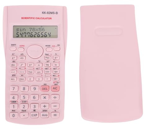 Yanmis Wissenschaftlicher Taschenrechner mit 240 Funktionen, 2 Zeilen, 10 + 2 Ziffern, Desktop-Mathe-Rechner für das Schulbüro