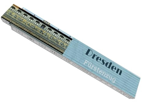 speecheese Meterstab aus Holz streetline Dresden Fürstenzug