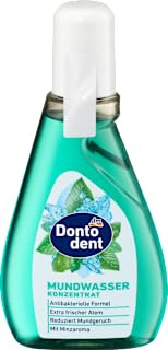 Konzentriertes Mundwasser, 125 ml – Marke DM Deutschland – Kompatibel mit Dontodent – Mundwasser Konzentrat, 125 ml