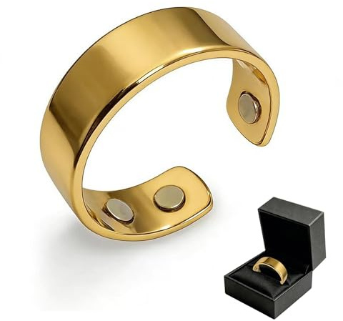 Tongyixin Natürlicher Begleiter in den Wechseljahren-Vital ring Magnetring | VitalRing zum Abnehmen,Akkupressurring Damen mit Magneten für Schlafqualität und Hormonelle Balance