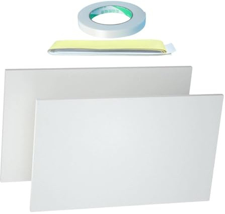 Window AC Side Insulated - Adjustable Seal Board for Air Conditioner Gaps | Foam Insulation Sheet with Dust Proof Barrier Design, Heat Draft Blocking Cover, Panel for Energy Saving Surround Kit
