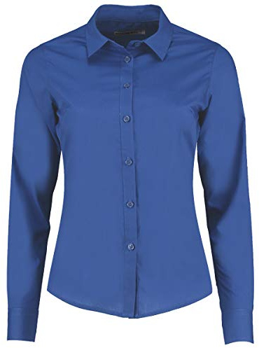 Kustom Kit Women's Poplin Shirt Shirt, Blue (Royal Kk-RYL-), 10