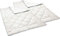 Irisette Leichtsteppbett 2er-Pack 100% Schurwolle weiß Größe 155x200 cm