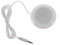 Aofan Mini Jack 3.5mm Pillow Speaker with Stereo Sound for MP3 MP4, CD,Mobile phone Player (Portable White)