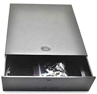 JMT Carcasa Externa 5,25 HDD Disco Duro Unidad móvil cajón en Blanco Caja 165 * 145 * 41mm para Ordenador PC de Escritorio