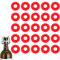 Bouteilles Embouteillage Joints En Silicone, 25 Pcs Rouge Silicone Grolsch Joints pour Swing Flip Top Bouteille Maison Brew Bière Bouteilles Joints