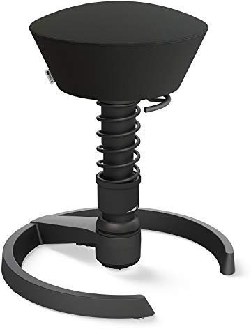 aeris Swopper – Ergonomischer Hocker – Bürohocker höhenverstellbar – Vielseitiger Sitzhocker für einen gesunden Rücken – Bürostuhl ohne Rollen, Feder Standard