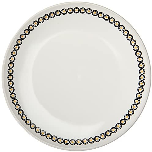 Kuhn Rikon 32253 Teller Goldglocke 20 cm, weiss, Porcelain