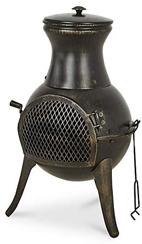 Diogo Cheminée moderne pour jardin, terrasse, barbecue, cheminée