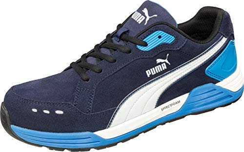 PUMA Airtwist Blue Low Sicherheitssneaker, Blau, Größe 41