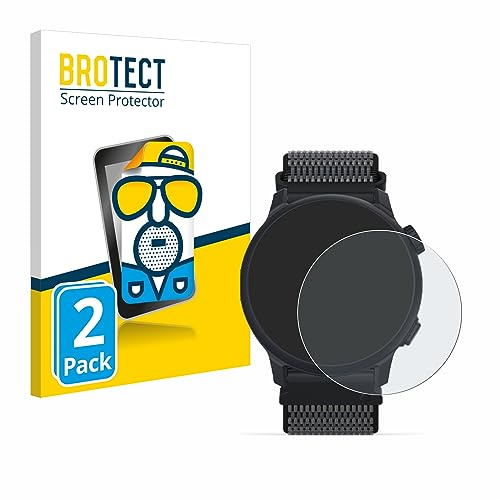 BROTECT Entspiegelungs-Schutzfolie für Coros Pace 2 (2 Stück) Matte Displayschutz-Folie, Anti-Reflex, Anti-Fingerprint