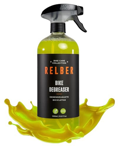 relber - Desengrasante Cadena Bicicleta 1L | Desengrasante Industrial Especializado para Todo Tipo de Bicicleta | Limpiador Cadena Bicicleta| Desengrasante Bicicleta y Limpia Cadenas Bicicleta