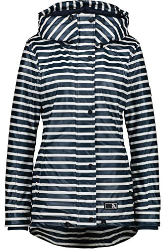 alife & Kickin Damen ElmaAK B Rainjacket XS-XXL, Marine, M
