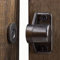 Keenkee 8 Pack Magnetic Cabinet Door Catch with Neodymium Magnet Cabinet Latch Magnetic Closure Hardware for Kitchen Cupboard and Closet Door Closing, Black Tone Gun Metal