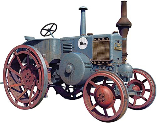 MiniArt 24001 1:24 Dt. Ackerschlepper D8500 Mod. 1938- originalgetreue Nachbildung, Modellbau, Plastik Bausatz, Basteln, Hobby, Kleben, Modellbausatz, Zusammenbauen, unlackiert