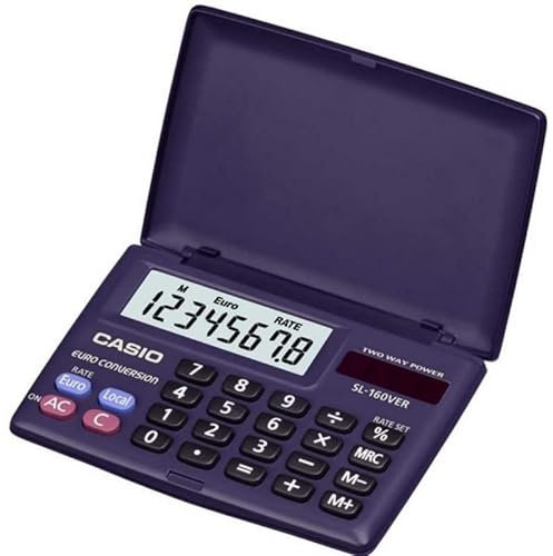 Calculadora Sl-160v-er Euro-conversor Bolsillo