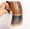 Chope de bière Viking originale avec fond en bois dur | Idéale pour les amateurs de bière - Vin-hydromel et bière - Style médiéval