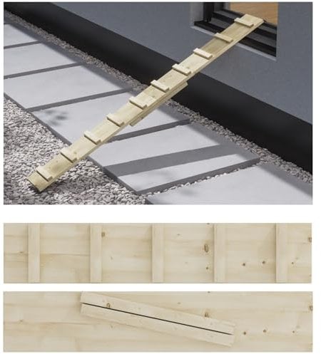 QLS Cat Ladder Cat Stairs for Balcony Stairs without Attachment 4 m Long
