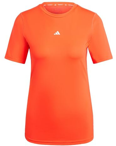 adidas Femme Techfit Training T-Shirt, Bright Red, L