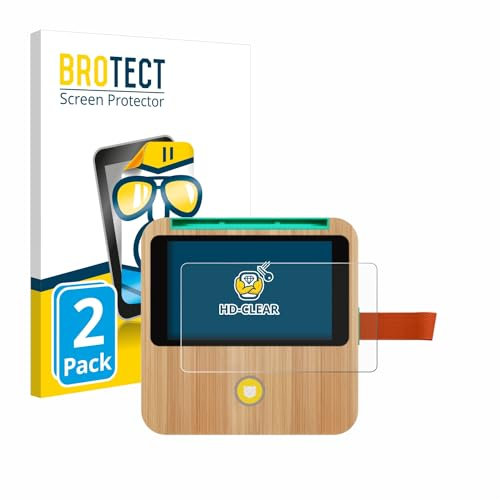 BROTECT (2 Stück Schutzfolie für tigerbox Touch Plus Displayschutz Folie Ultra-Klar