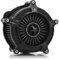 NicMachine Filtro Aria Per Motocicletta Harley Davidson Sportster 1200 883 Forty Eight Black
