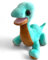 PRIXELLE Dino Kuscheltier für Kinder 25 cm - Baby Kuscheltier zum Kuscheln - Entzückendes Dino Plüschtier - Weiches Dinosaurier Kuscheltier Dino Fans - Für Jungen und Mädchen
