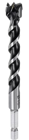 sourcing map Forstner Drill Bit 15mm (19/32) Dia YG8/C1 Tungsten Carbide Twist Wood Forstner Bits Hole Saw Auger Opener Cutter for Woodworking Drilling