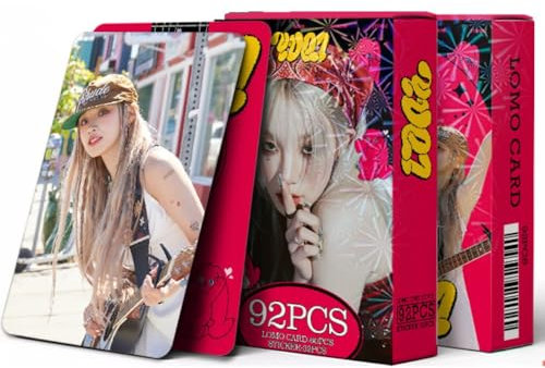 92 koreanische Sterne kugelsichere Teenager 10. BP SK TWICE Peripheriefotokarten doppelseitige LOMO-Karten (94225-yuqi [Zhang Solo Mini Album YUQ1])