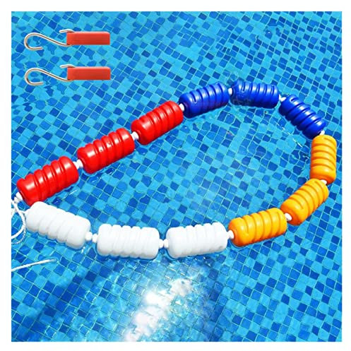 XCSCUK Pool-Trennseil, Schwimmseil für Männer und Frauen, Sicherheitsseil für Pool-Abteilung, geeignet für Schwimmclubs (Style 1 1m)