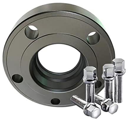 DEMULAX Spurverbreiterungssatz 5x130 Hubcentric 71,6 Autoadapter, for Porsche, for Panamera, for Cayenne, Cayman Boxster 718 911 918 Separadores Spurverbreiterungen für Automobile(Black 1 Piece 20mm)