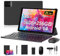 RUSHAR 2025 Newest Tablet 10.4 Pulgadas, Android 14 con 36GB RAM+256GB ROM(TF 1TB), 4G LTE+5G WiFi, IPS 2K HD, 8000mAh,Octa-Core,13MP+8MP, Bluetooth 5.0,Tablet con Teclado y Raton,Negro